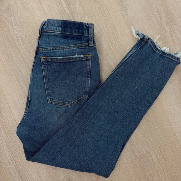 Women’s Abercrombie & Fitch The Skinny High Rise Denim Jeans Size 27/4S - Picture 1 of 7